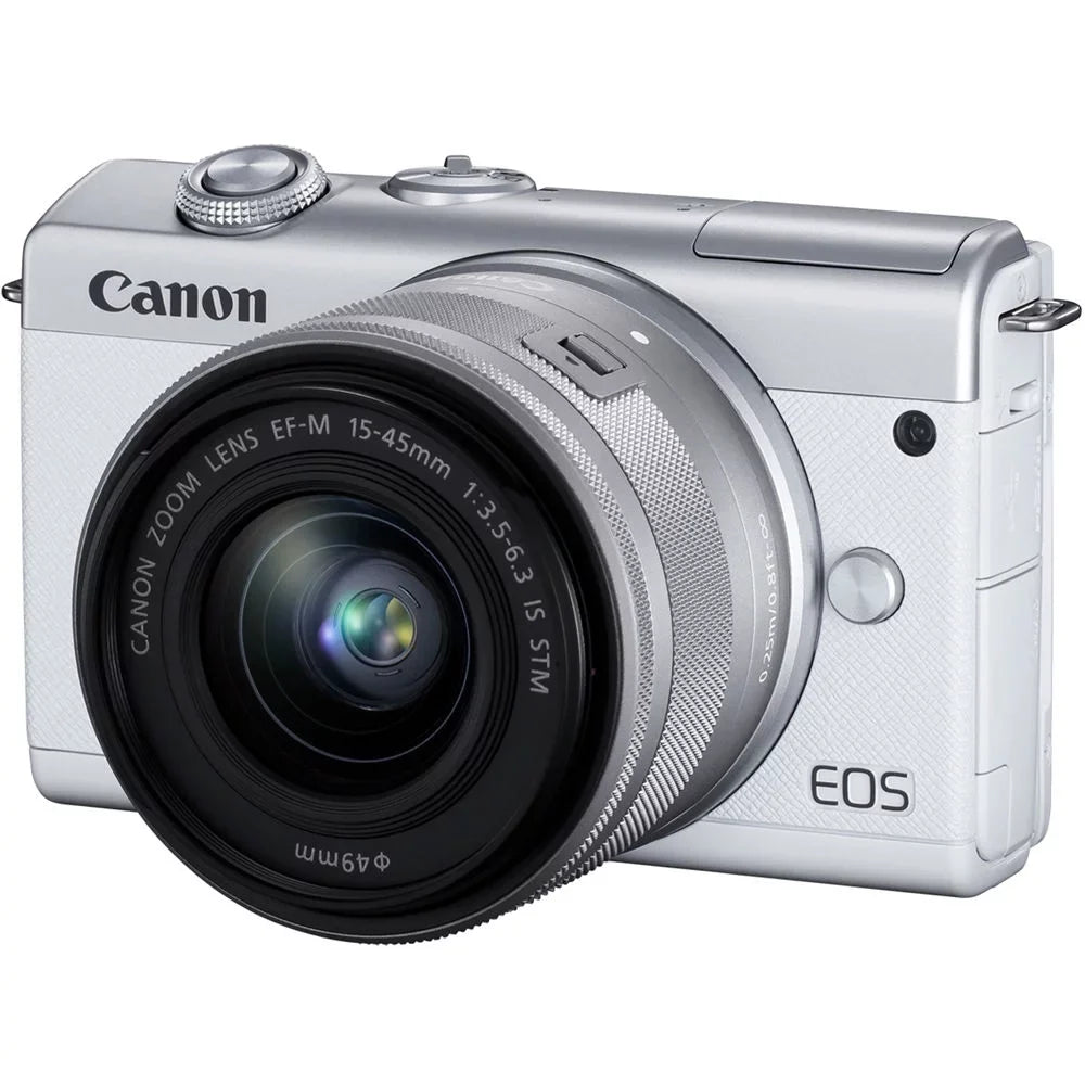 Canon   Mirrorless Digital Camera with 15-45mm Lens (3700C009) + More