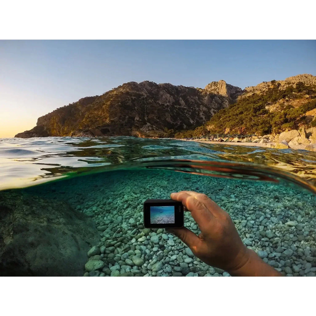 Restored GoPro  Black Action Camera Bundle 4K Video 33ft Waterproof Camcorder with 35-in-1 Accessories Kit (Refurbished)