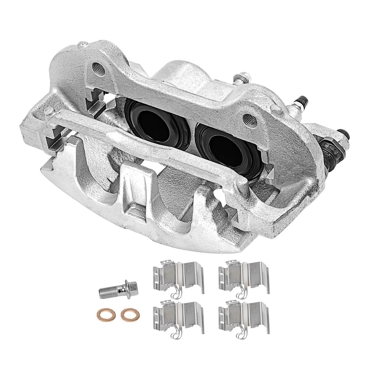 Detroit Axle - Front 2pc Brake Calipers for Chrysler Pacifica Town & Country Dodge Grand Caravan Ram / Volkswagen Routan, Disc Brake Calipers Replacement