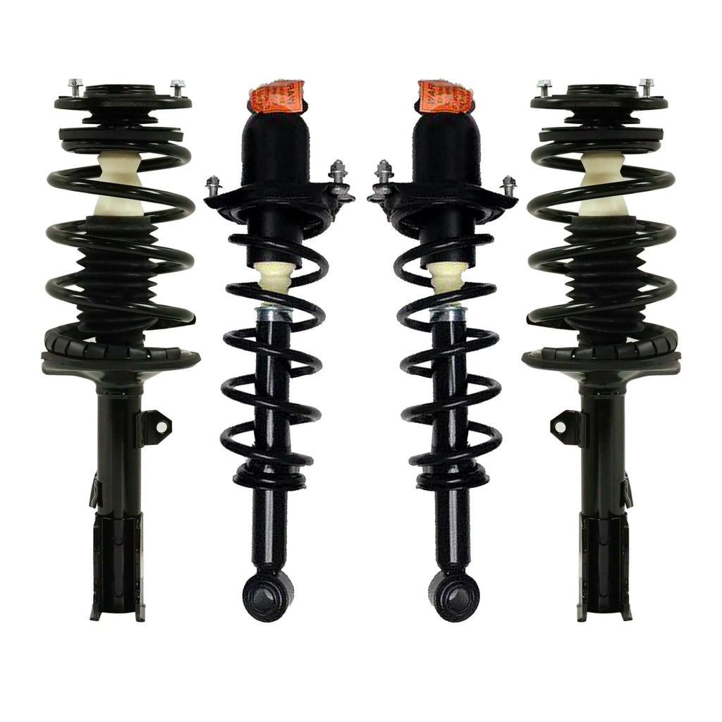 Shoxtec Full Set Complete Strut Assembly for 2004 - 2009 Toyota Prius 1.5L  Coil Spring Assembly Shock Absorber Repl. Part no. 1345378 172358 172357 11101 11102