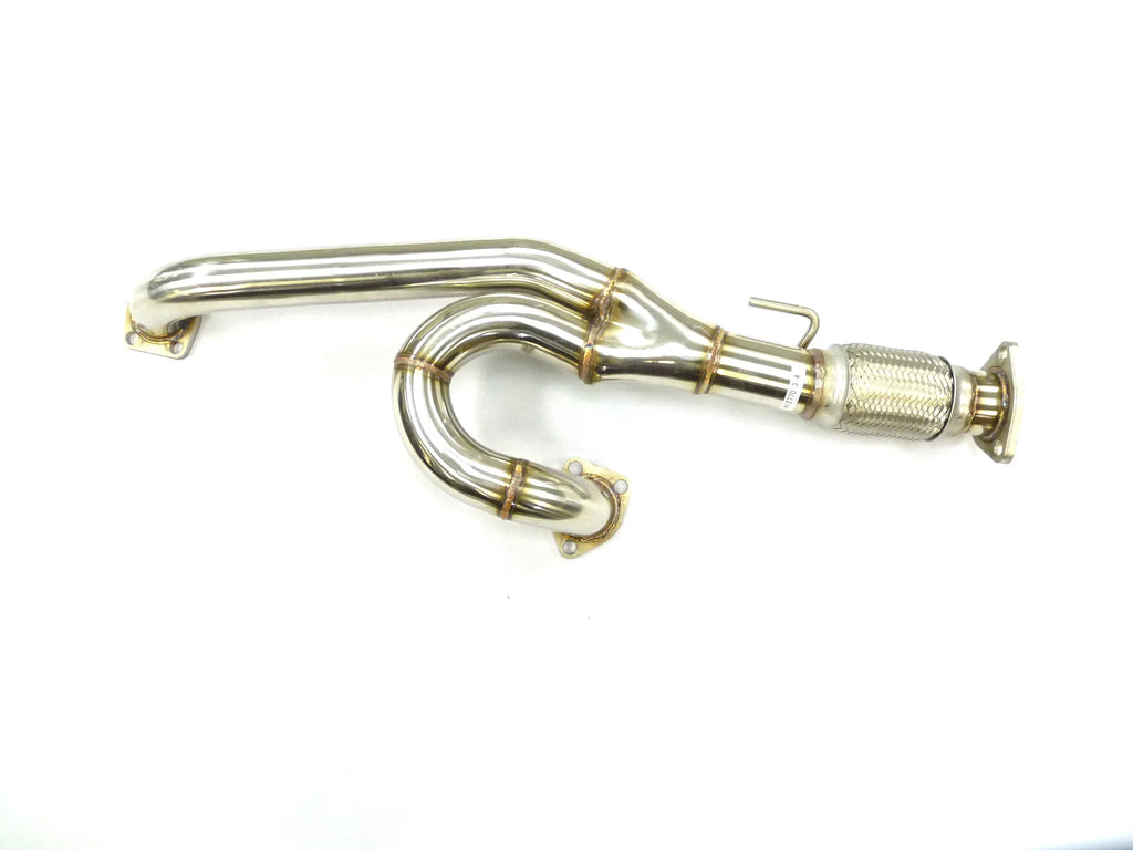 Stainless Steel Flex Pipe Fitment For 2009 thru 2014 Acura      Only  By -