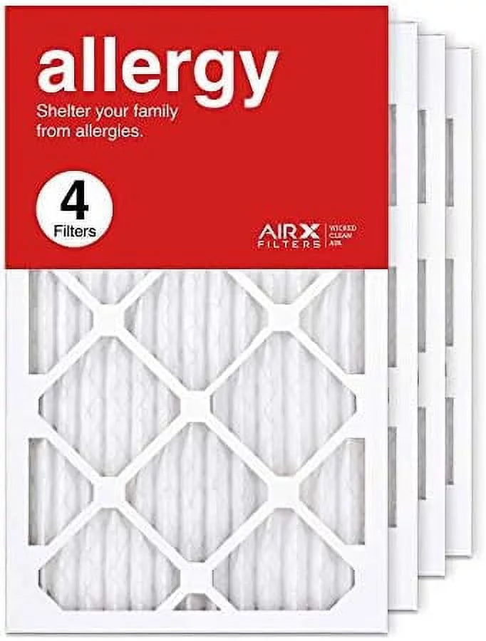 Air Filter  11 Pleated   Furnace Air Filter, Allergy 4-Pack Made In The