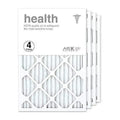 16X25x1 Air Filter  13 Pleated  Furne Air Filter, Health 4-Pk Made In The
