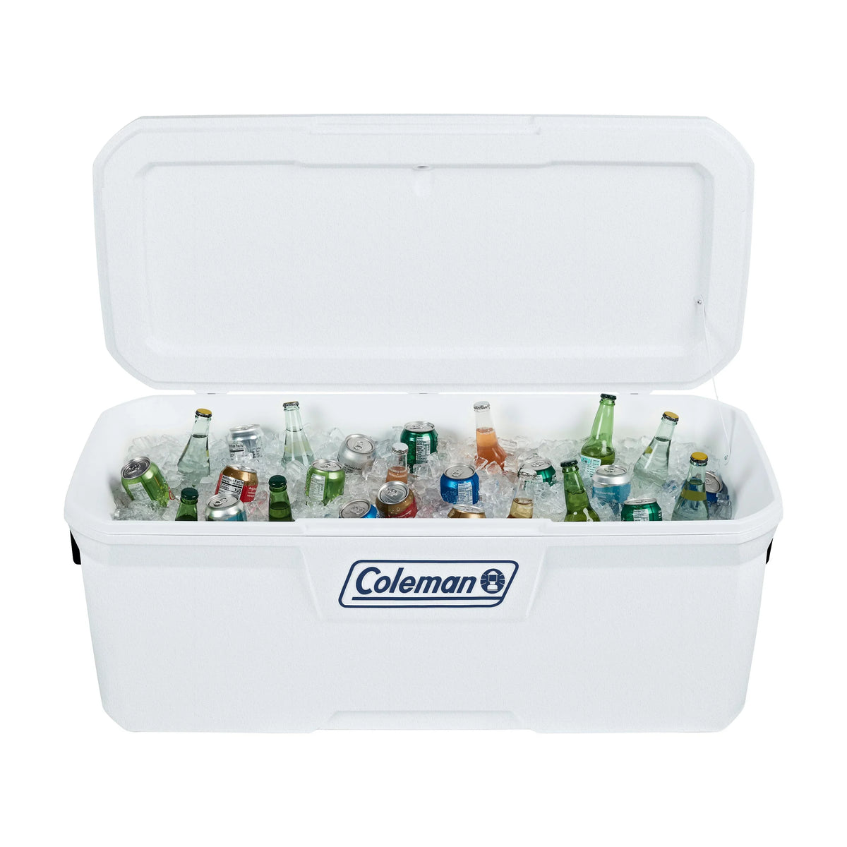 Coleman 150 qt. Hard Sided Ice Chest Cooler, White