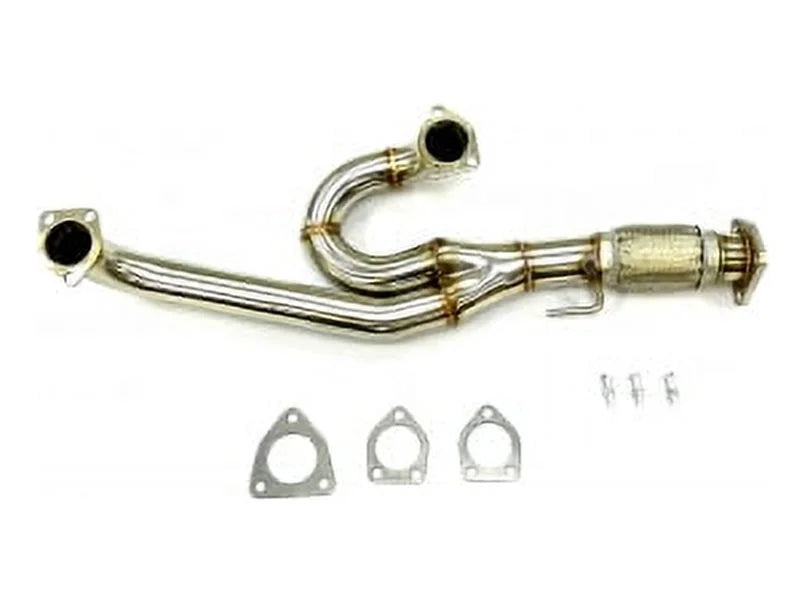 Stainless Steel Flex Pipe Fitment For 2009 thru 2014 Acura      Only  By -