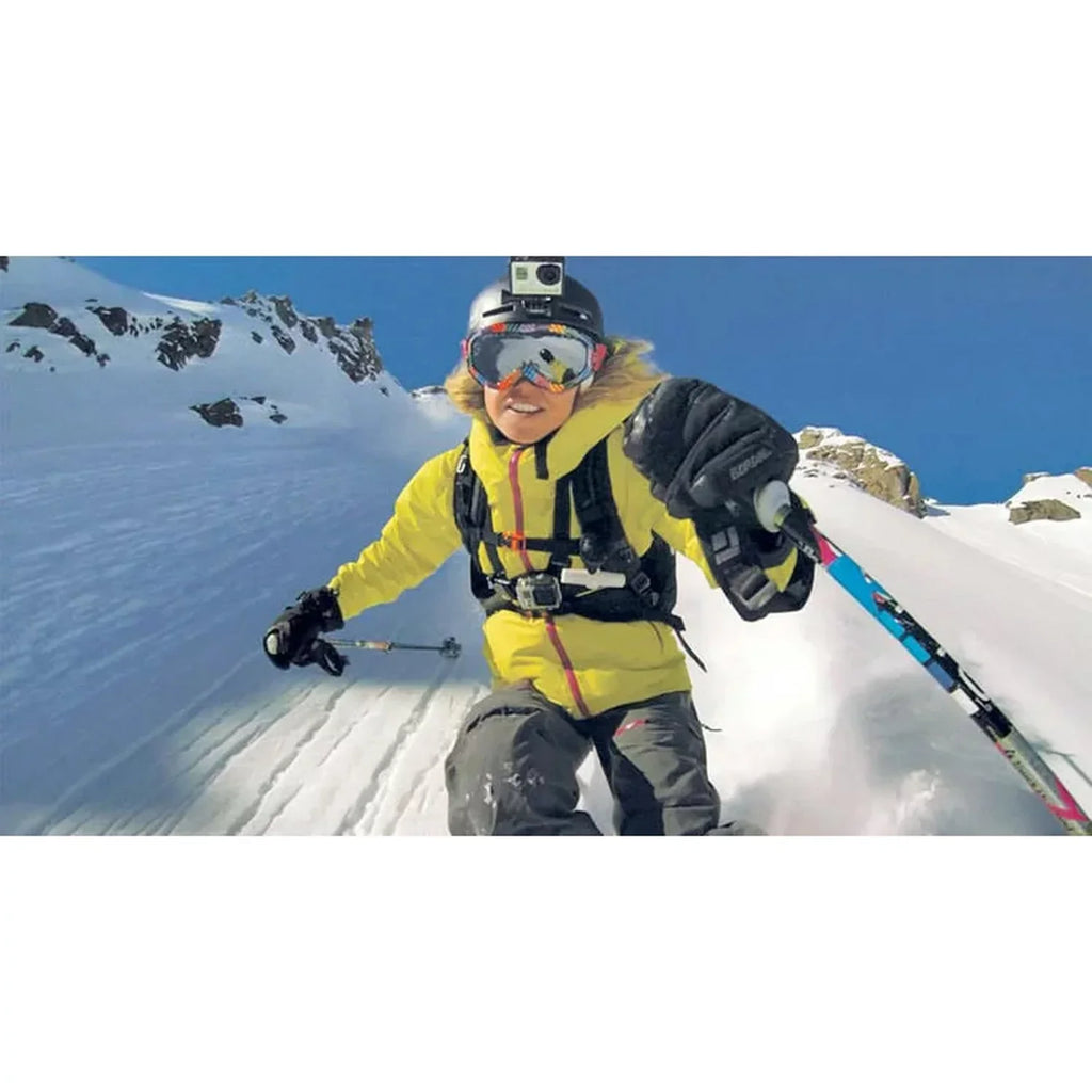 Restored GoPro  White Edition 1080p Camcorder -301 With 35-In-1 Action Camera Accessory Kit (Refurbished)