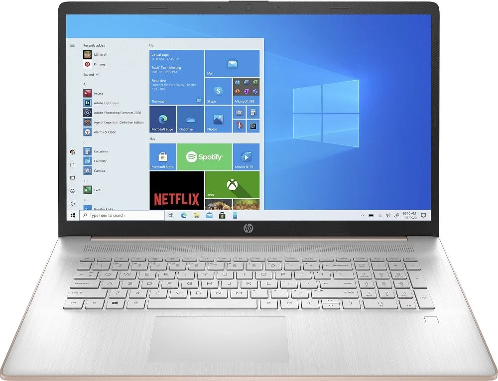 '-  Laptop 17-cn0003cy (), Windows 10 Home 64-Bit, Intel Core i3-1125G4 Quad-Core Processor 2.00GHz, 8GB -3200MHz , 512GB