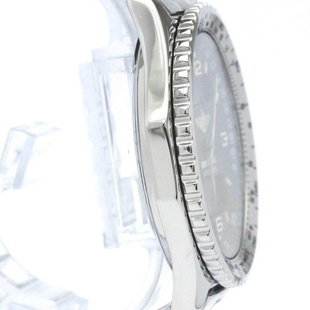 Pre-Owned Polished  Chronospace Steel Quartz Mens Watch .1  (Good)