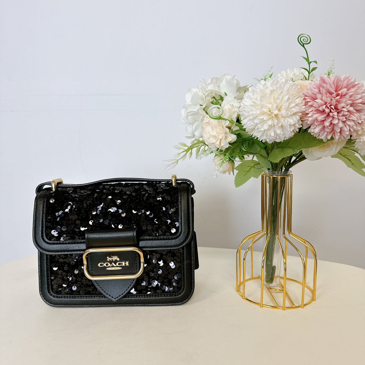 Coach  Morgan Square Crossbody  Black
