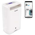 Ivation 19 Pint, 410 Sq/Ft, Wifi Dehumidifier / Drain Hose & Smartphone Control