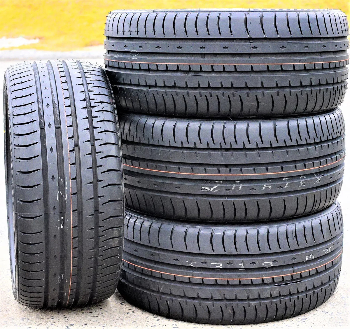 Pair of 2 () Accelera Phi 235/40ZR18 235/40R18 95Y  / High Performance Tires Fits: 2012-18 Ford Focus Titanium, 2017-23 Honda Civic Sport Touring