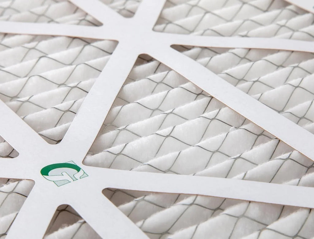 12 Pack of 18x24x2  10 Pleated 2" Inch Air Filters by Glasfloss. Actual Size: 17-1/2 x 23-1/2 x 1-3/4