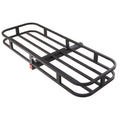Hitch Mount Cargo Carrier 500lb 53x19x5 in & Cargo Net Fits 2" Receiver