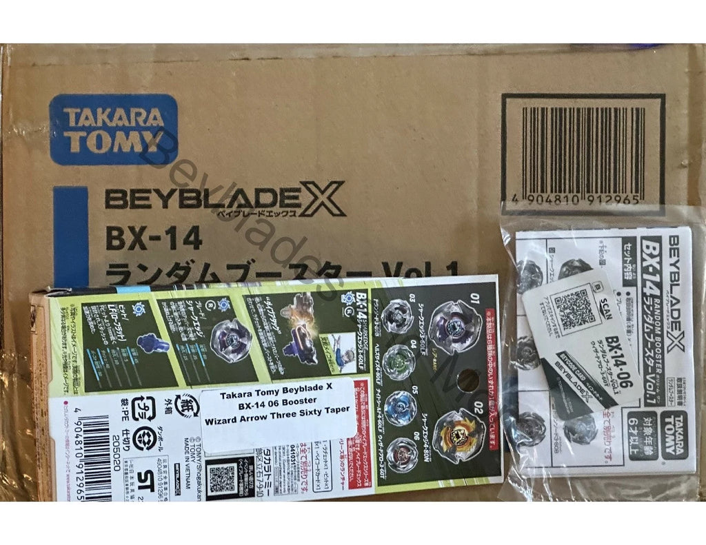 Takara Tomy Beyblade  -14 06 Booster Wizard Arrow Three Sixty Taper