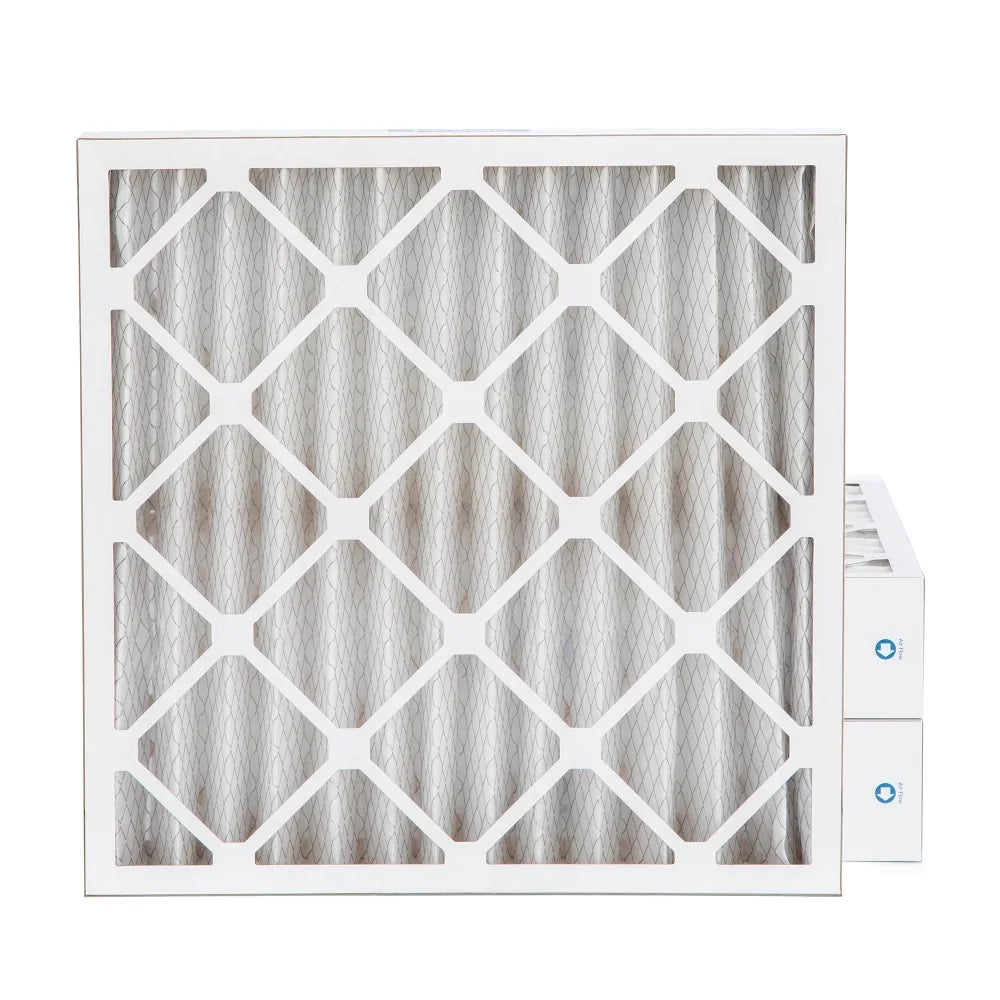 20x20x4  11,  1000 Pleated  Furnace 4" Air Filters by Pamlico. 3 Pack. Actual Size: 19-1/2 x 19-1/2 x 3-3/4
