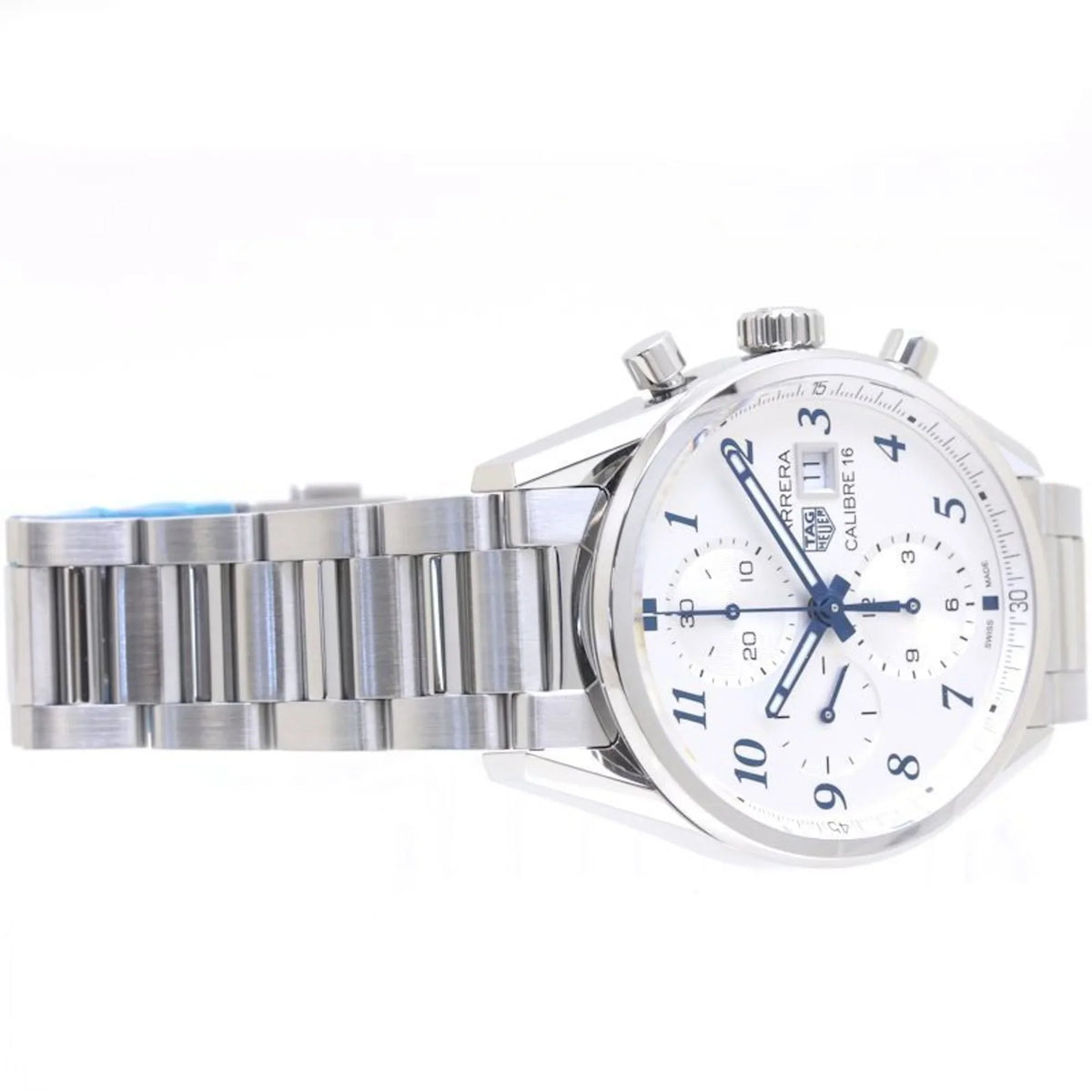 Pre-Owned   Carrera Chronograph Blue Edition . Stainless Steel Men's 39307 (Good)