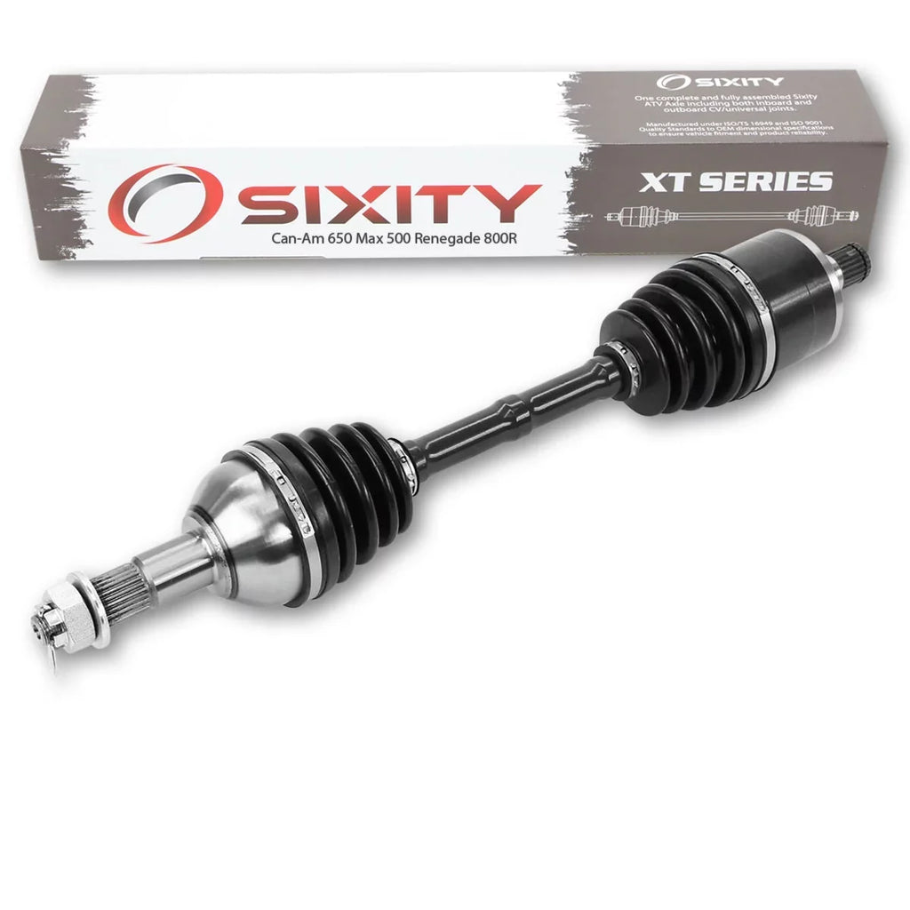 Sixity  Rear Left  Axle fit with Can-Am 650 Max 500 Renegade 800R Outlander 1000 2015 2014 2013