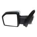 AutoShack Driver Mirror Power Power Folding Heated Chromed Chrome Replacement for 2015 2016 2017 2018 Ford -150 2.7L 3.0L 3.3L 3.5L 5.0L   4WD