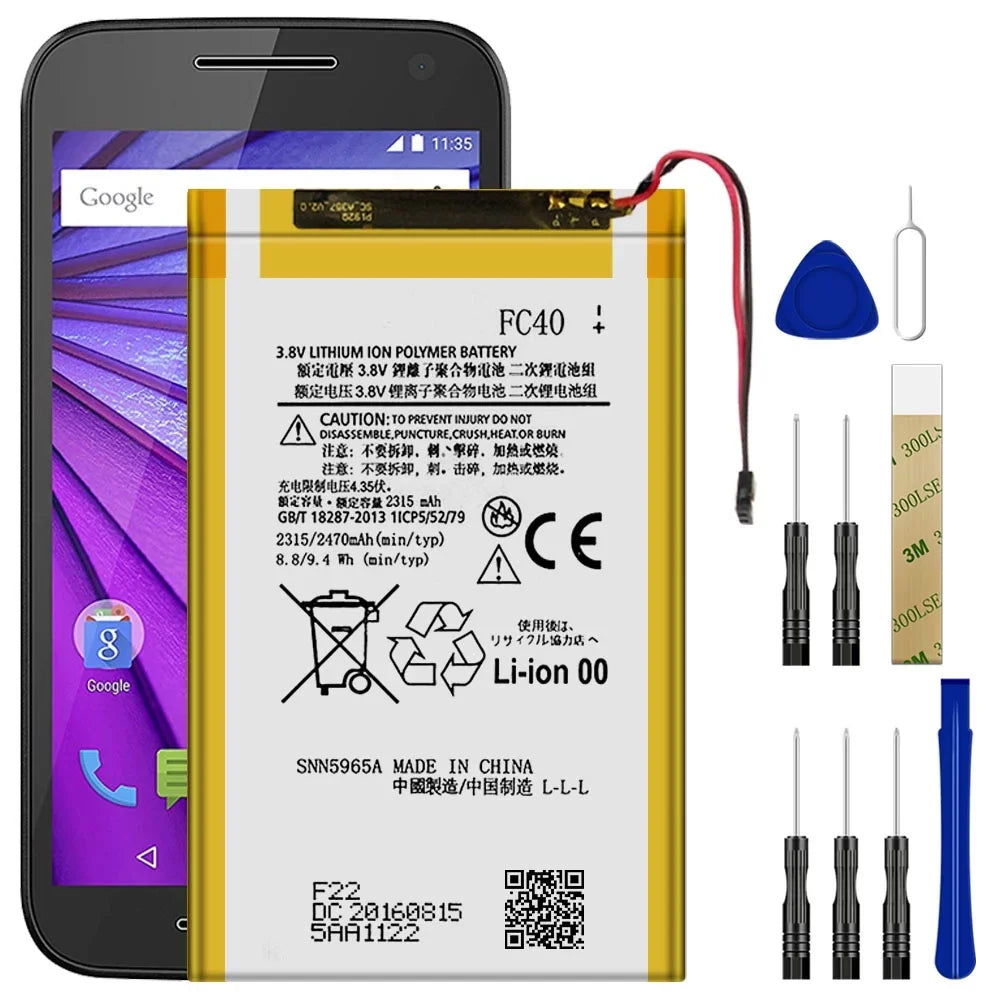 Replacement Battery   For Motorola Moto  (2015) 3rd Gen