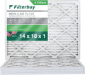 Filterbuy 14x18x1  8 Pleated   Furnace Air Filters (4-Pack)
