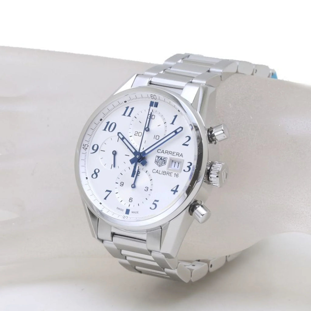 Pre-Owned   Carrera Chronograph Blue Edition . Stainless Steel Men's 39307 (Good)