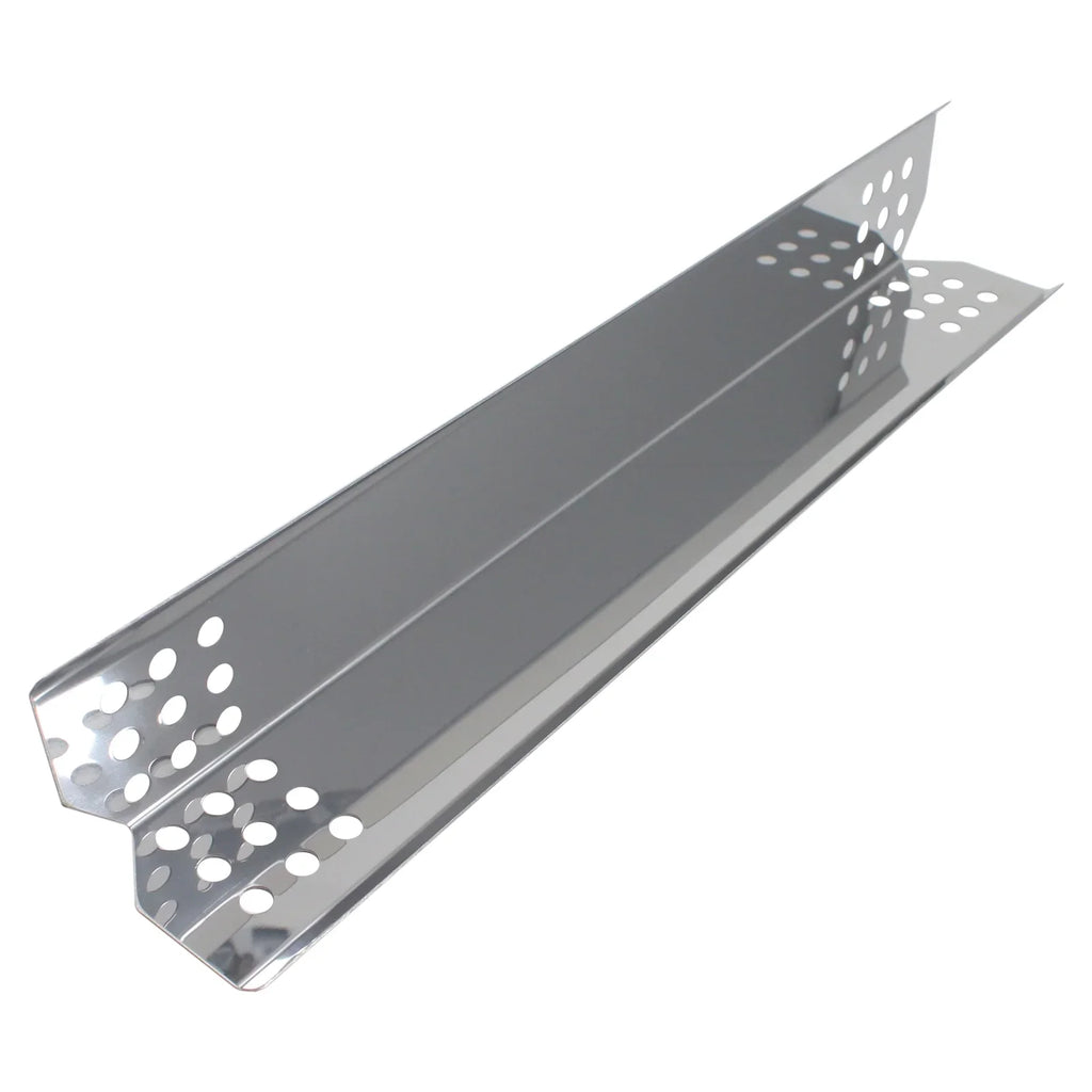 2-Pack  Grill Heat Shield Plate Tent Replacement Parts for Kitchenaid 720-0727 - Compatible Barbeque Stainless Steel Flame Tamer, Flavorizer Bar, Vaporizer Bar, Burner Cover 16 1/8"