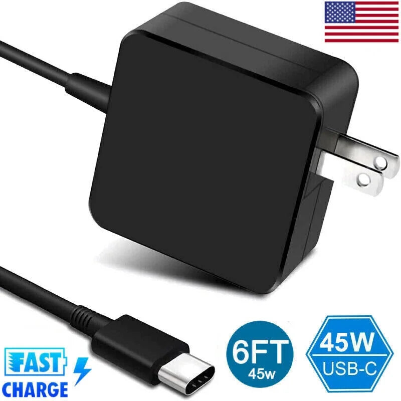 45W - Charger Type  Laptop Adapter  for Lenovo Chromebook 100e