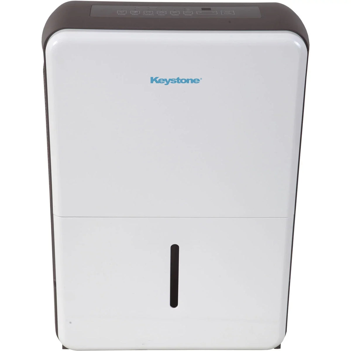Keystone 50 Pint Dehumidifier with Electronic Controls and Built-In Pump